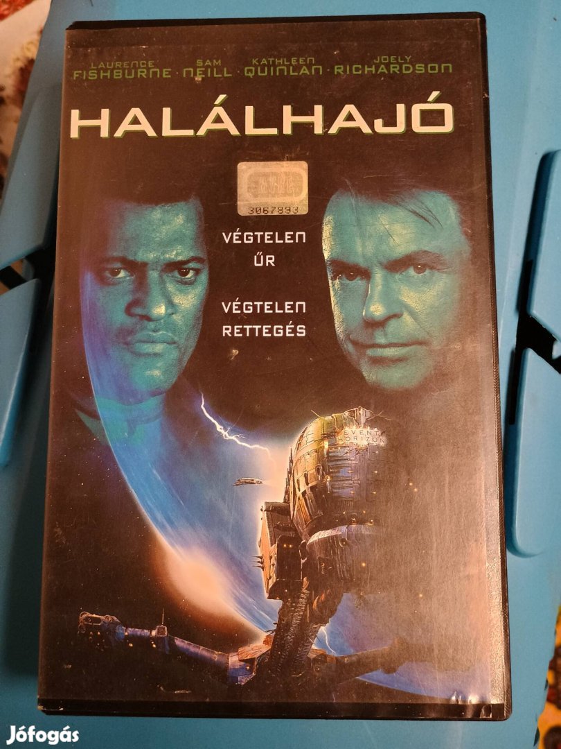 Halál hajó nagytokos VHS 