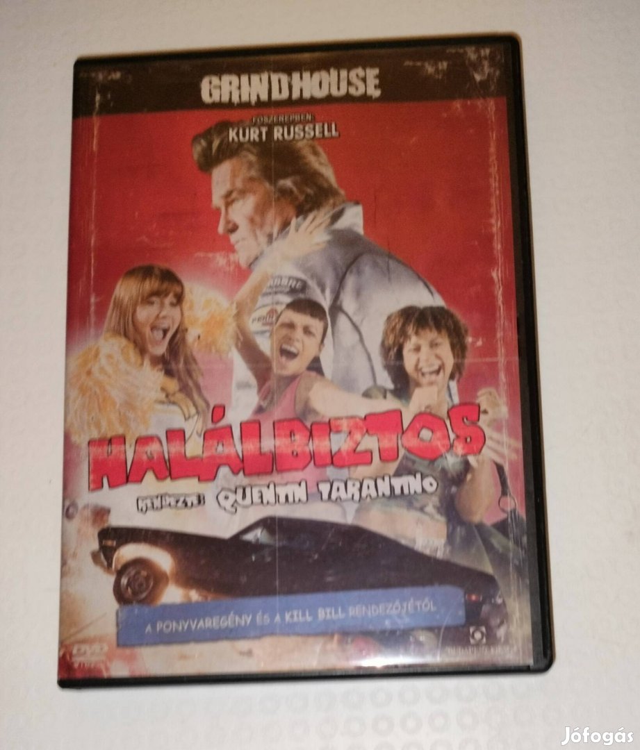 Halálbiztos Grindhouse dvd Kurt Russell 