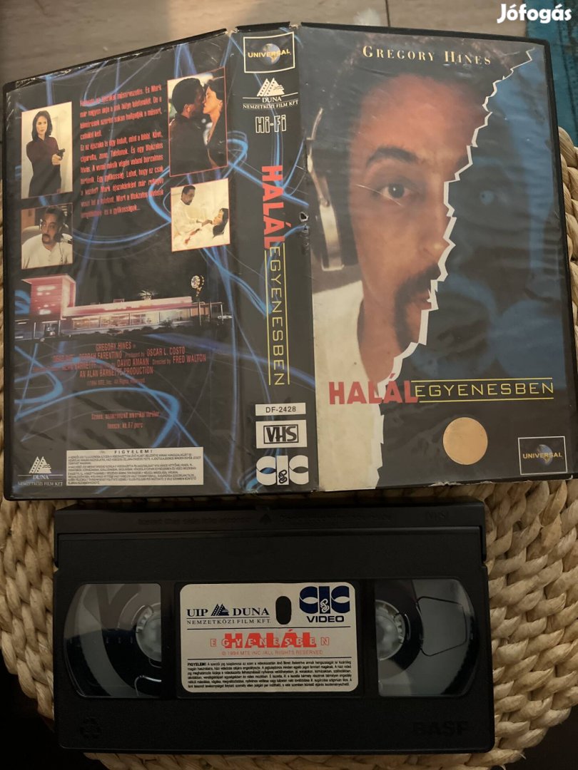 Halálegyenesben vhs