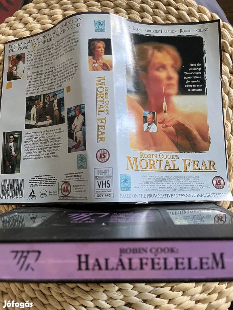 Halálfélelem vhs