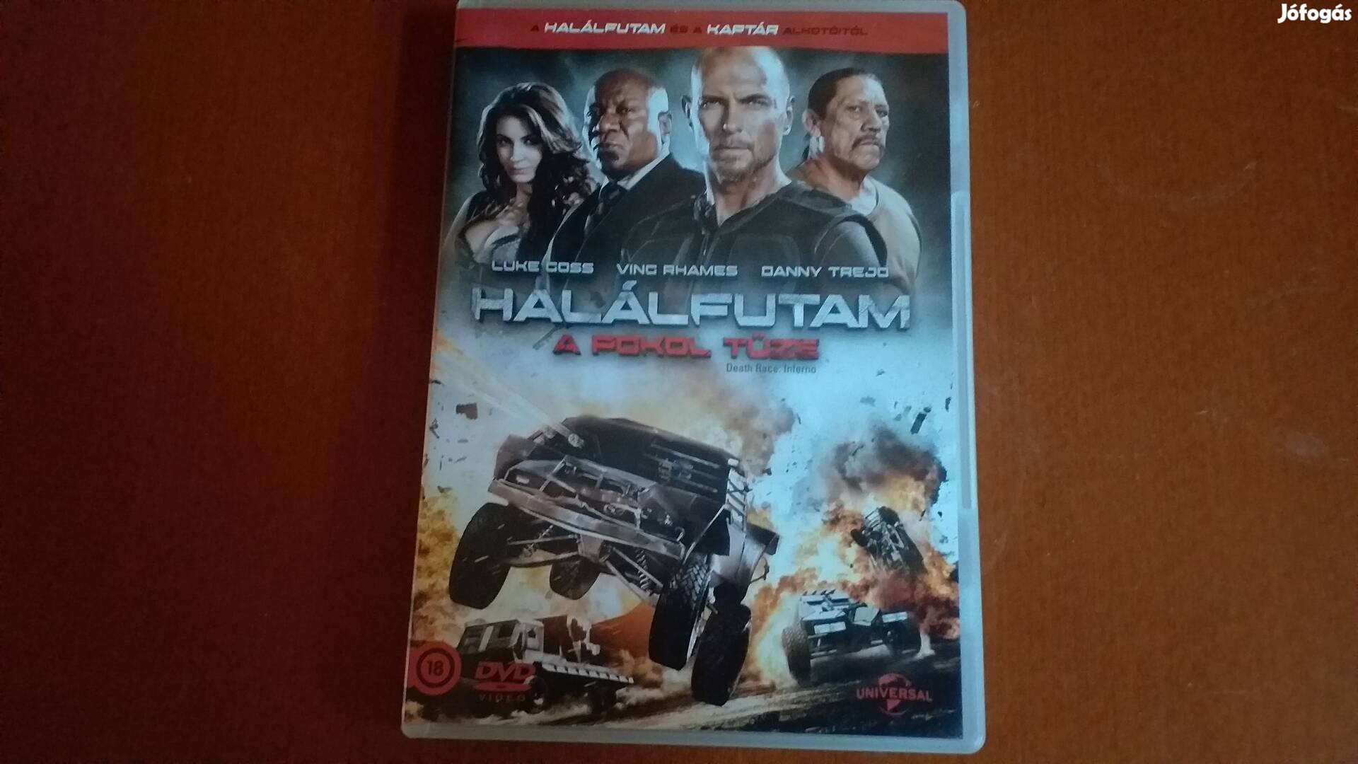 Halálfutam 2: A pokol tüze DVD