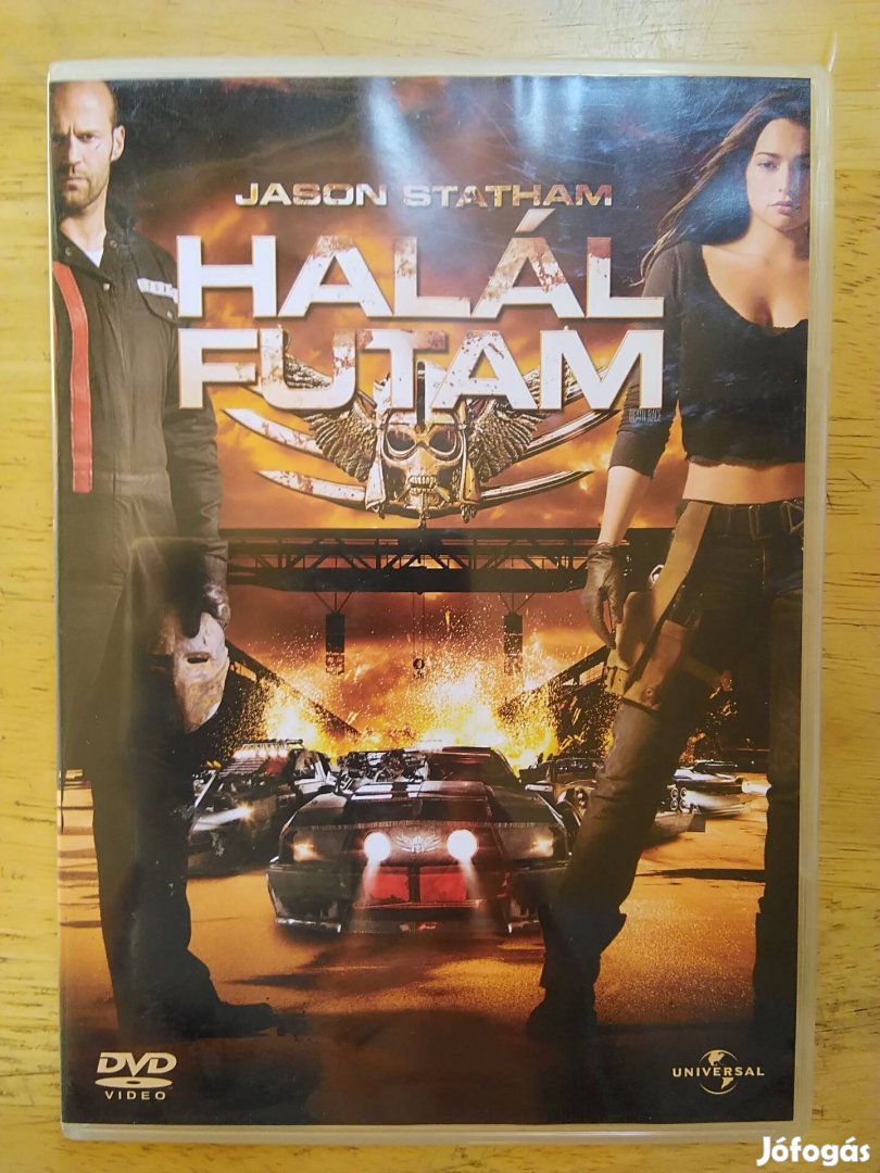 Halálfutam dvd Jason Statham 