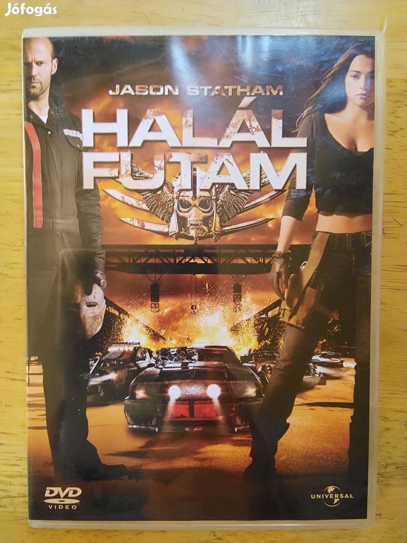 Halálfutam újszerű dvd Jason Statham 