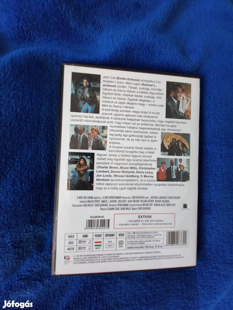 Haláli fegyver DVD film 