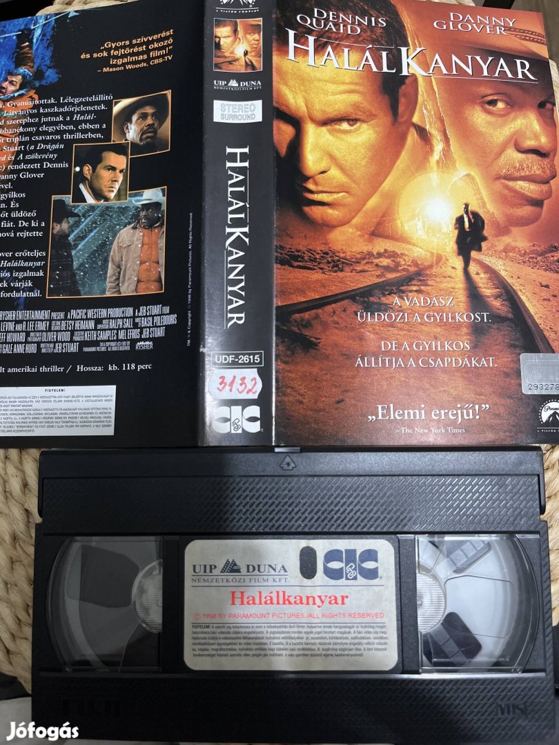 Halálkanyar vhs