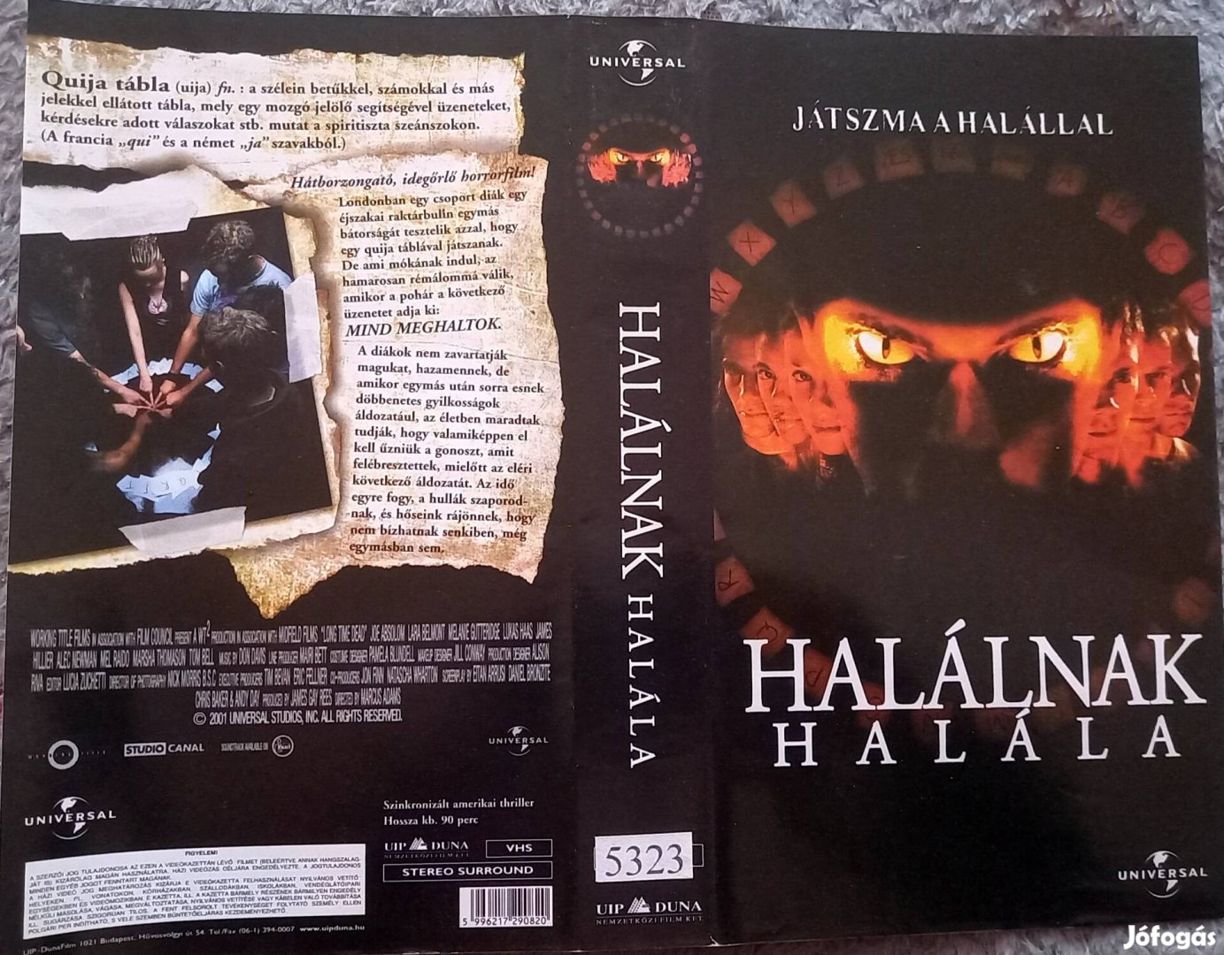 Halálnak halála - thriller vhs