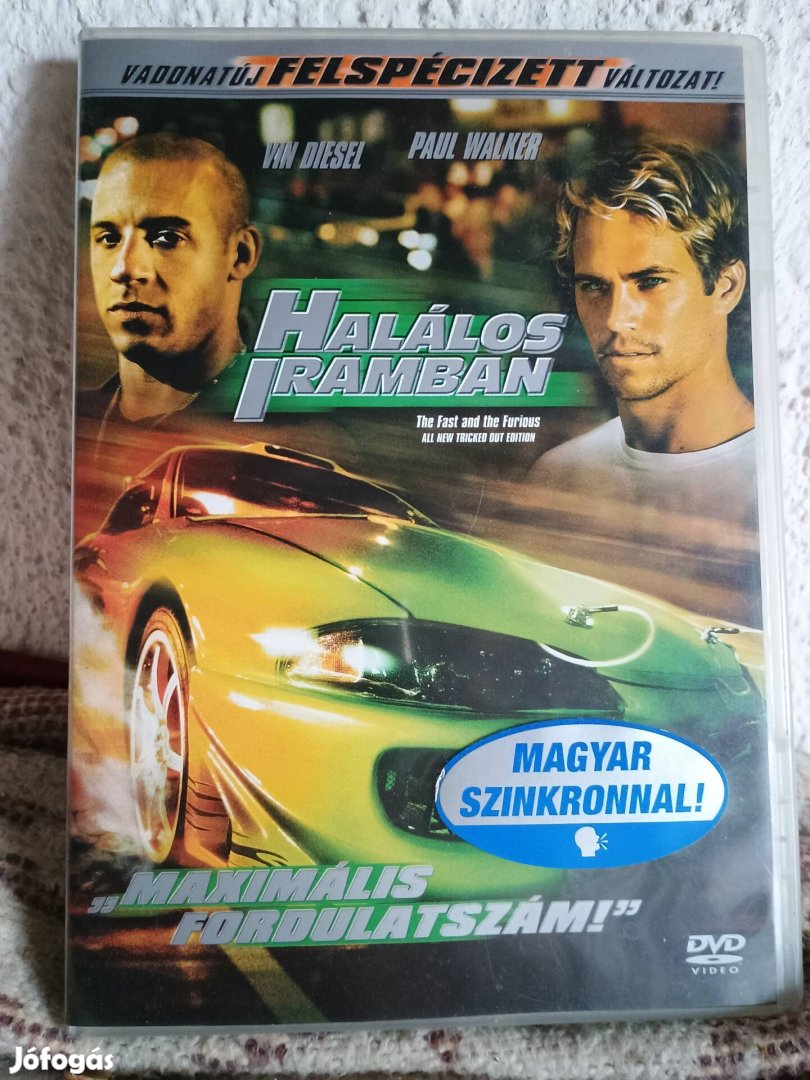 Halálos Iramban 1 turbózott spéci DVD kiadás