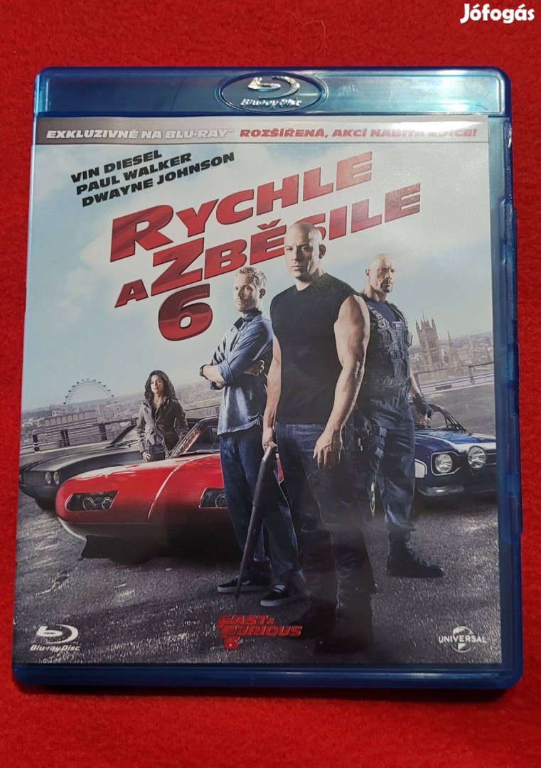 Halálos Iramban 6 Bluray