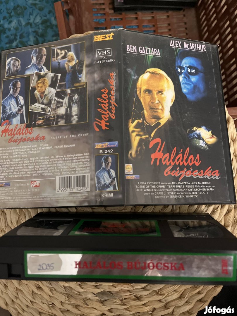 Halálos bújócska vhs