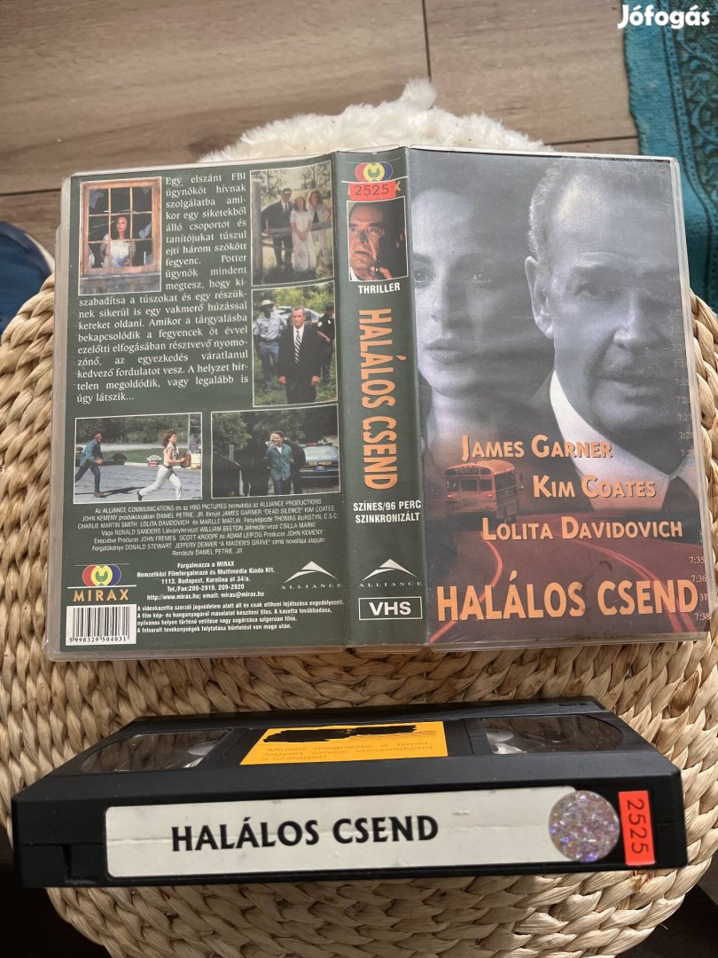 Halálos csend vhs film