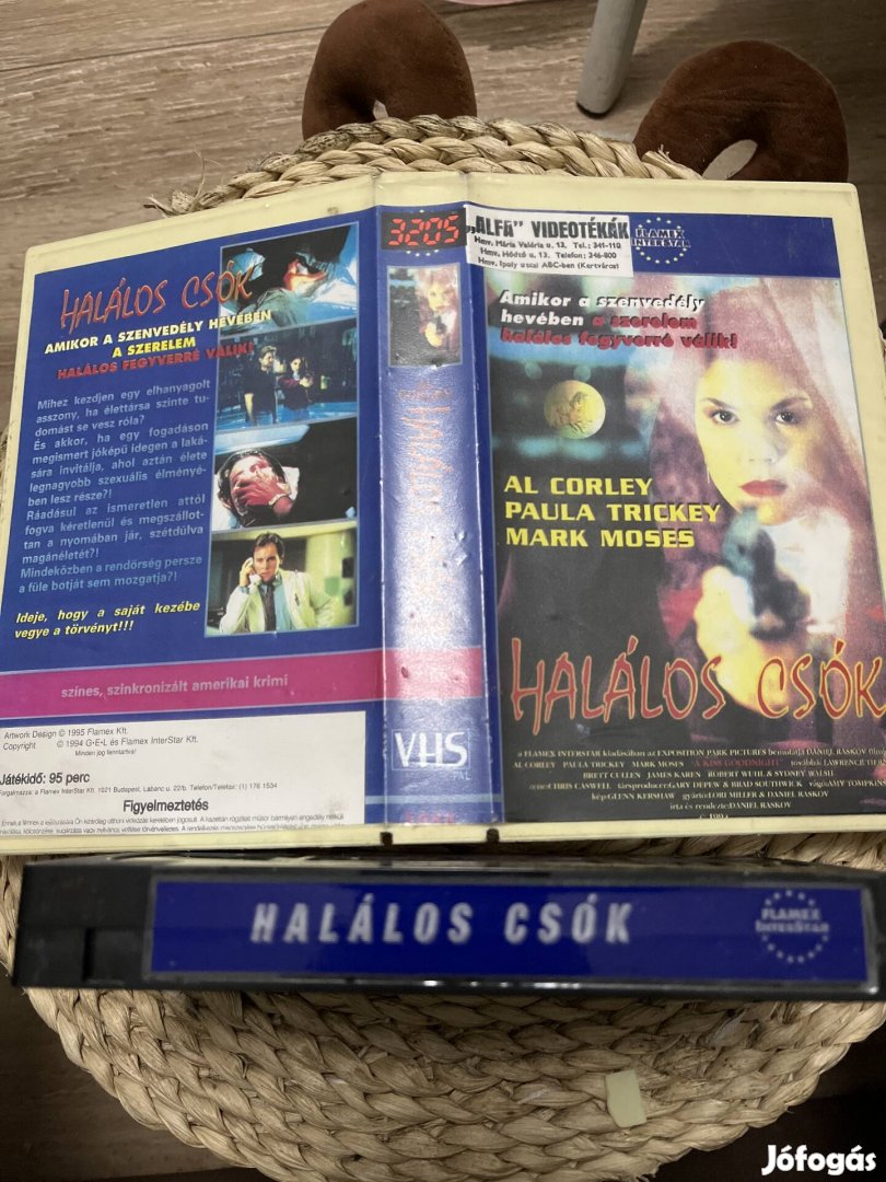 Halálos csók vhs m