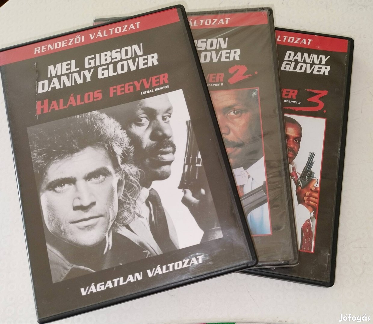 Halálos fegyver dvd 1 - 2 - 3 egyben vágatlan változat 