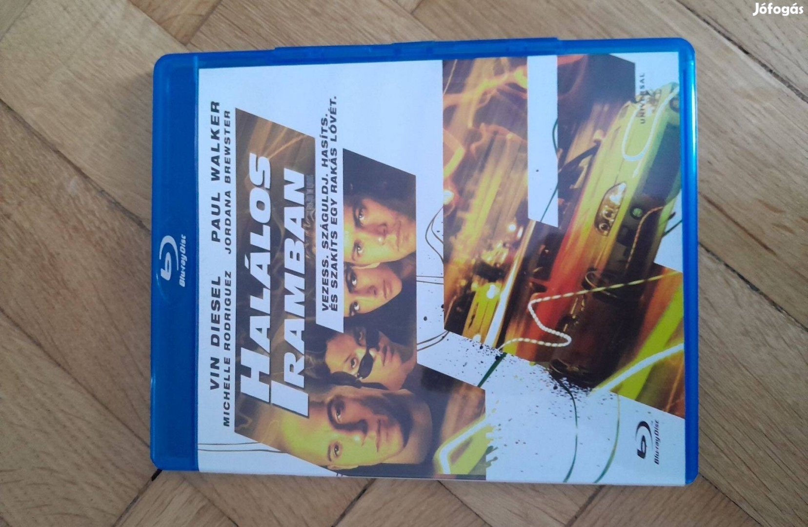 Halálos iramban 1. Blu-ray magyar kiadás