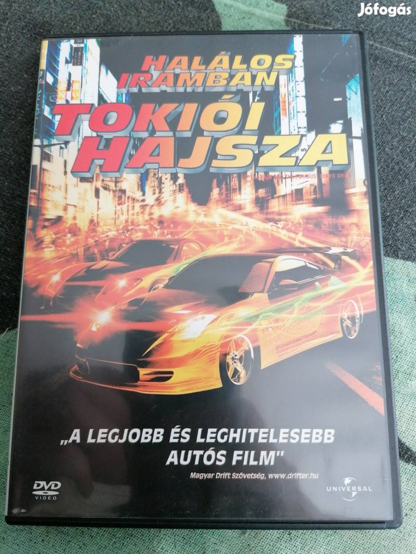 Halálos iramban Tokiói hajsza dvd