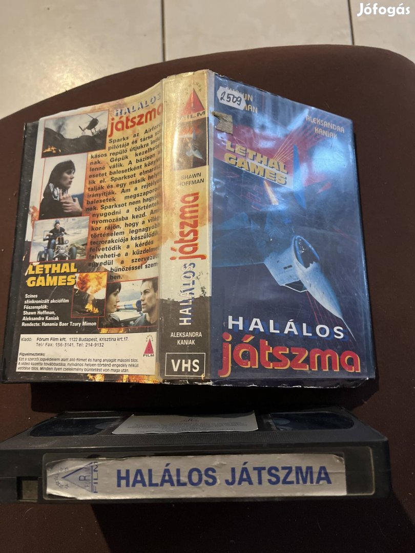Halálos játszma repülós vhs