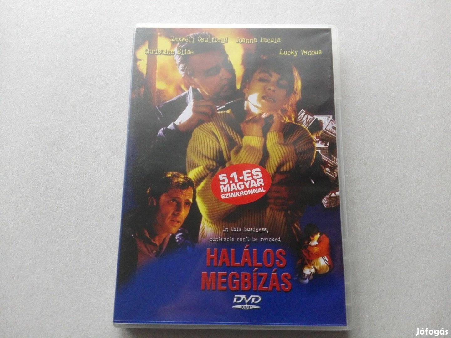 Halálos megbízás című új, eredeti, magyar nyelvű DVD film