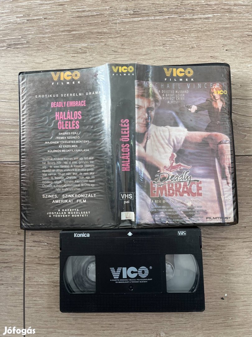 Halálos ölelés vhs vico