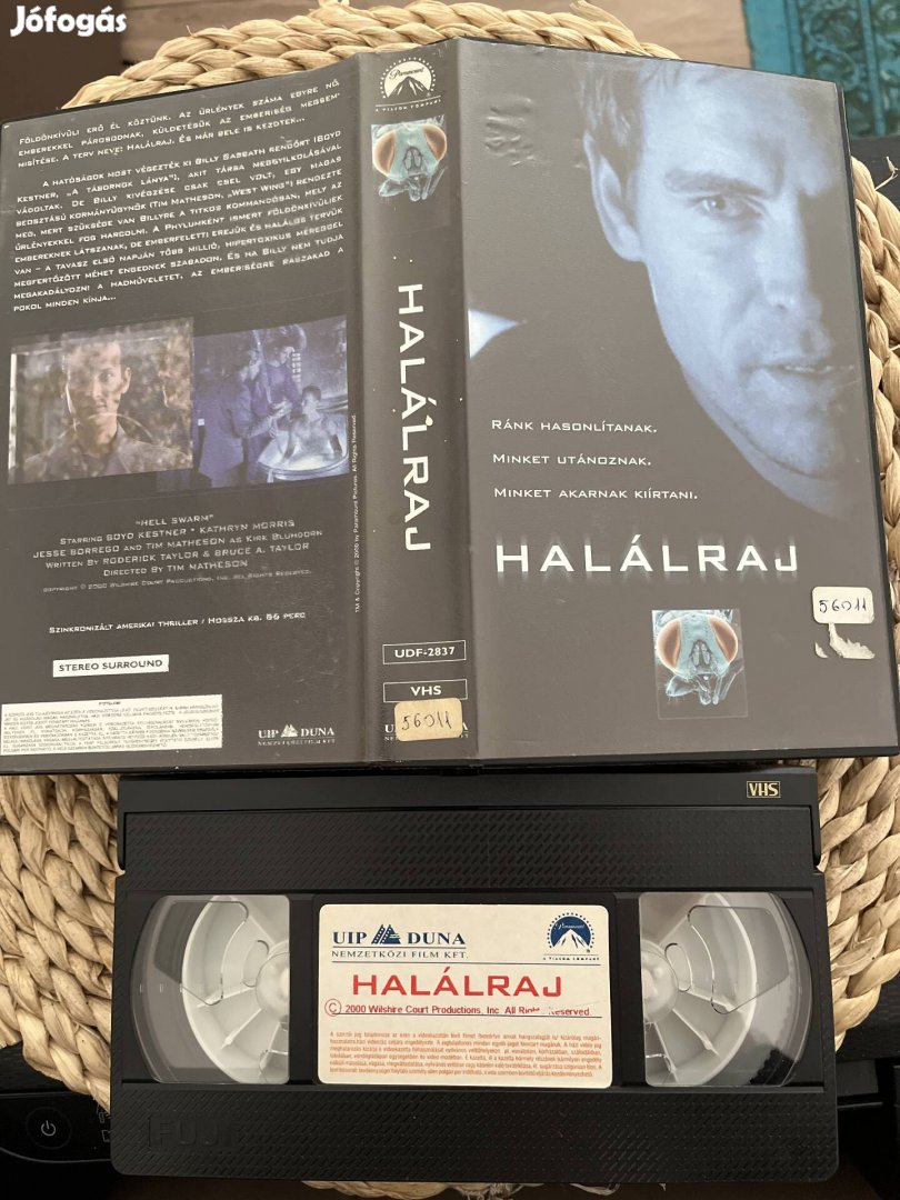 Halálraj vhs