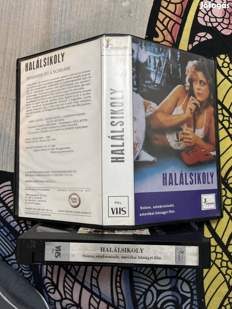 Halálsikoly vhs 