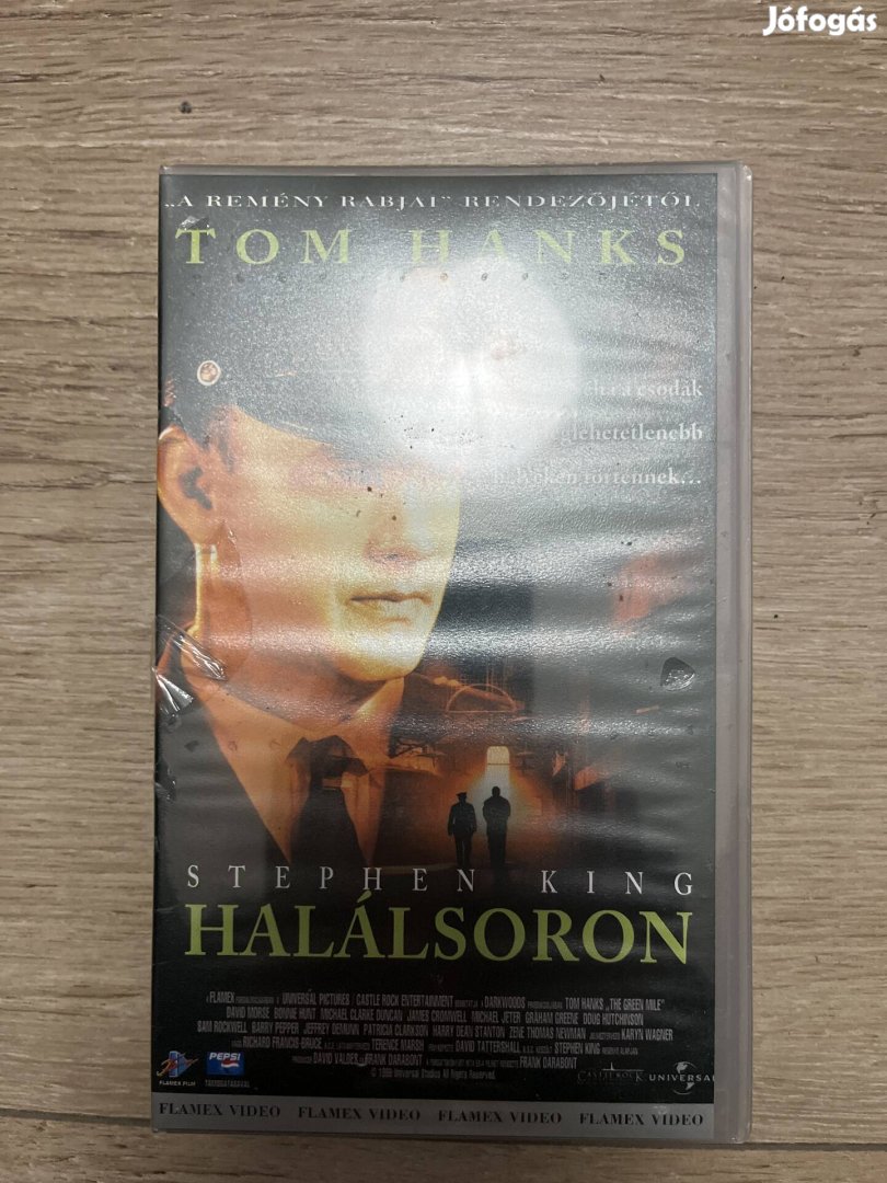 Halálsoron bontatlan vhs 