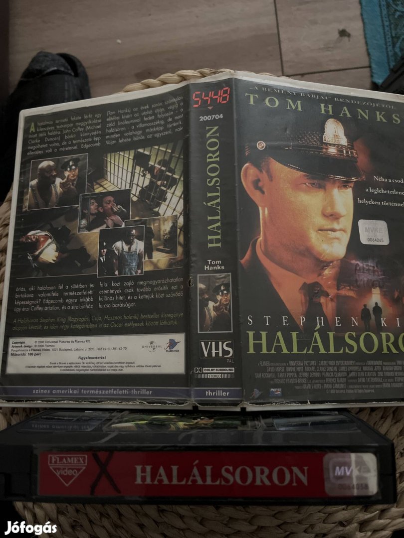 Halálsoron vhs