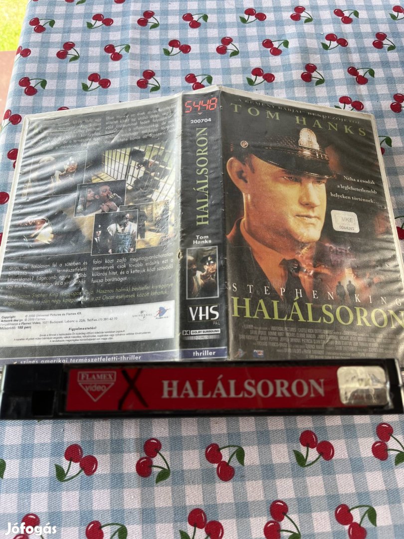 Halálsoron vhs film