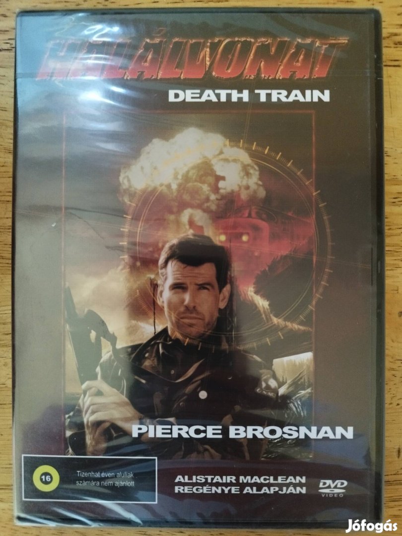 Halálvonat dvd Pierce Brosnan Bontatlan 