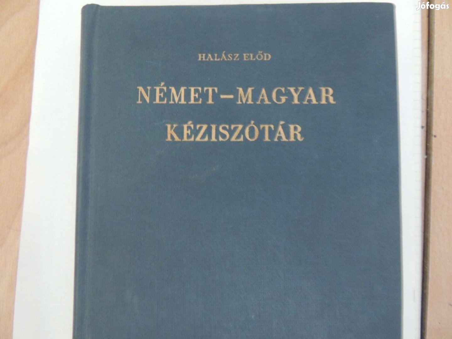 Halász Elöd Német-Magyar Kéziszótár 1971