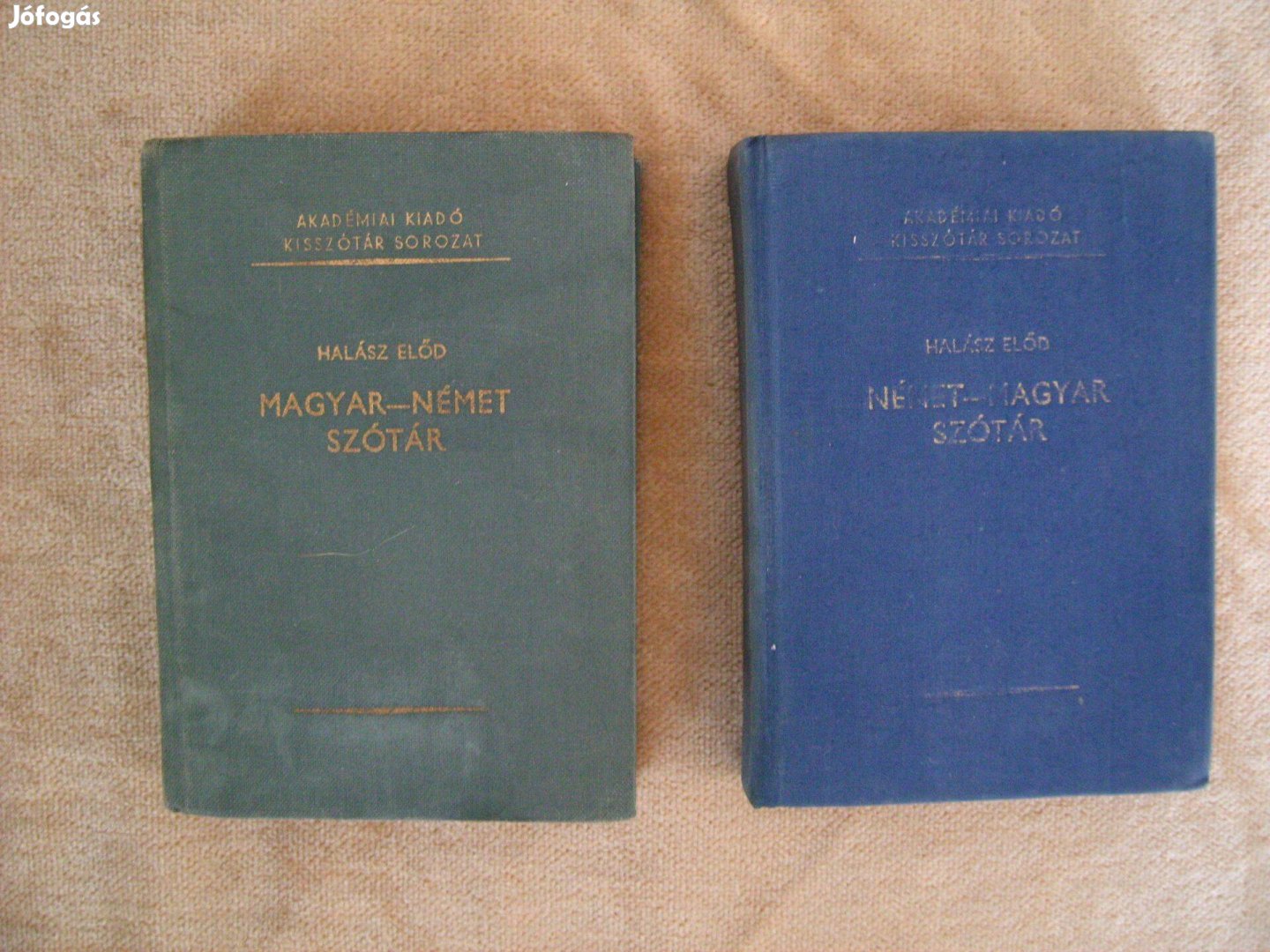 Halász Előd. Magyar-Német és Német-Magyar szótár. 1983. Retró