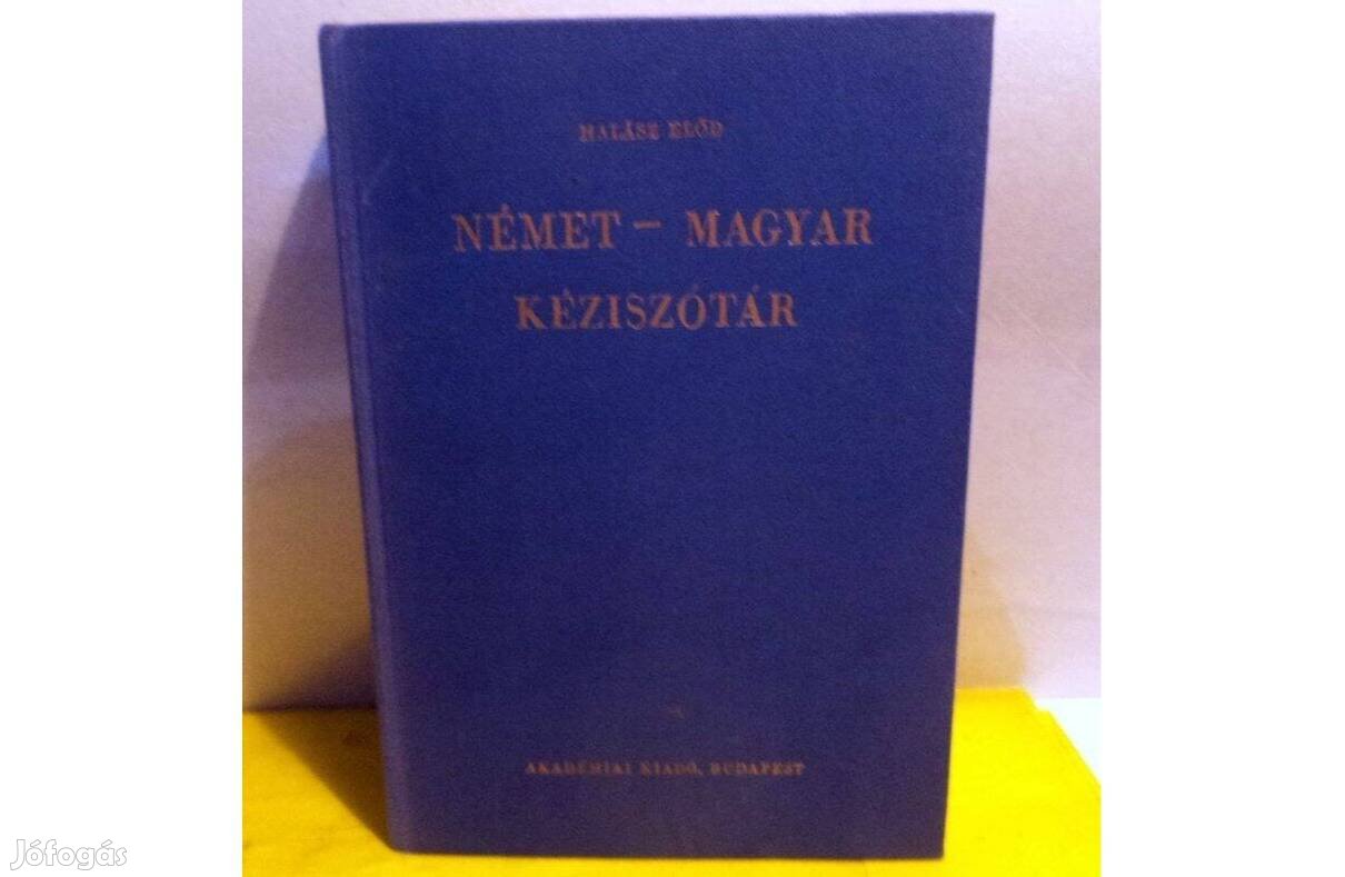 Halász Előd: Német - Magyar kéziszótár