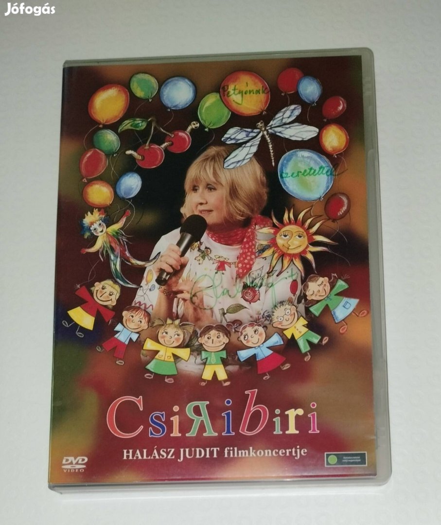 Halász Judit filmkoncertje Csiribiri dvd