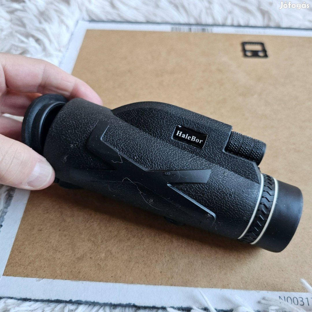 Halibor monocular új tartozékok nélkül 10x42es