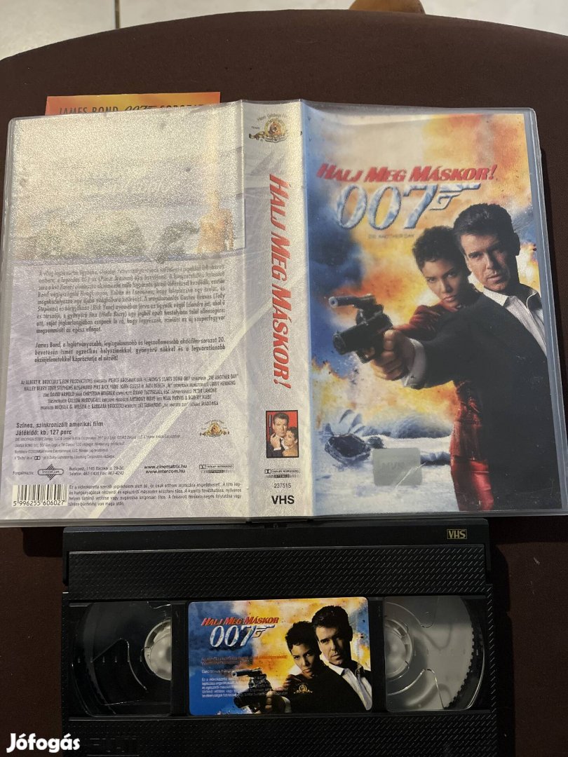Halj meg máskor 007 akció vhs