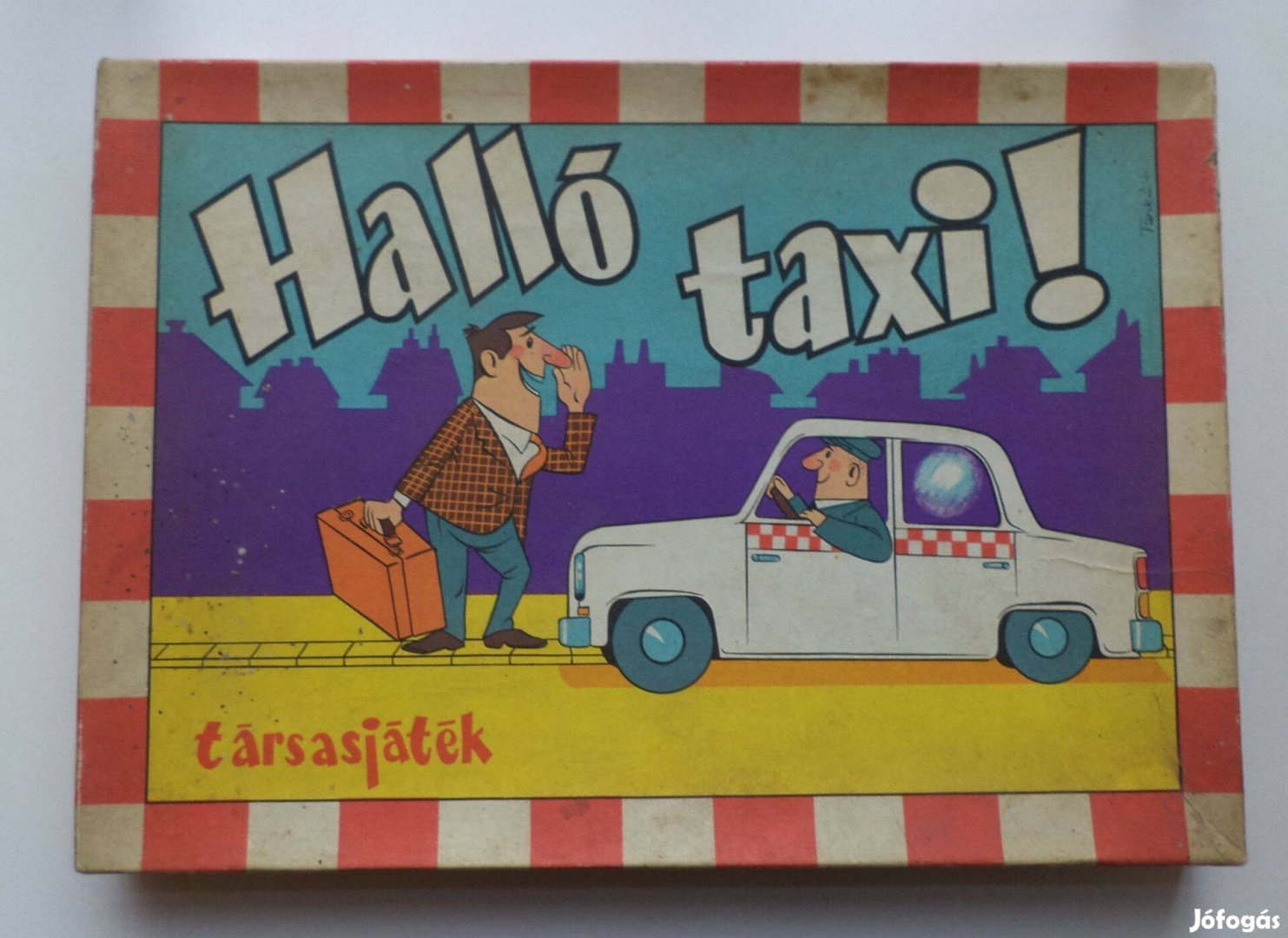 Halló taxi! /régi társasjáték,hiánytalan/