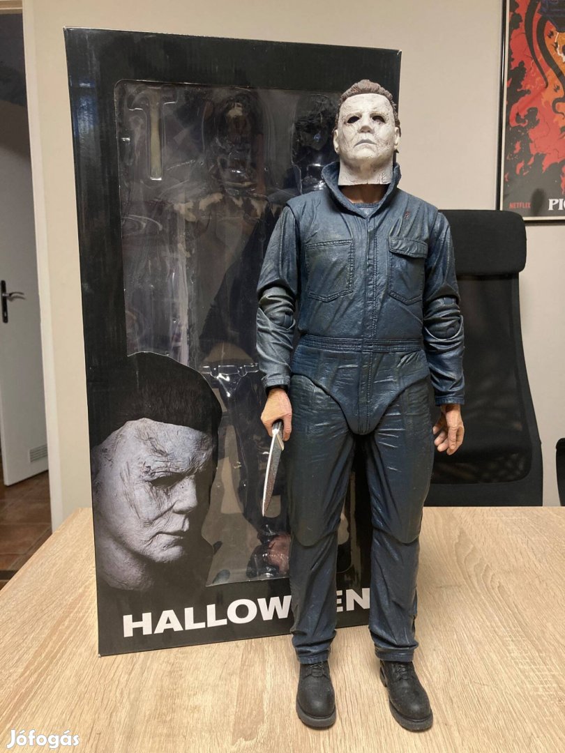 Halloween (2018) Michael Myers figura, hatalmas (45+ cm), Neca