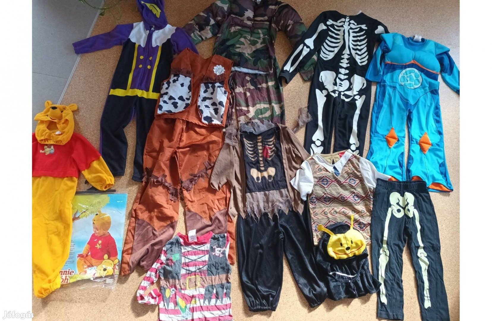 Halloween, farsangi jelmez 2, 3,4,5,6 éves-140cm