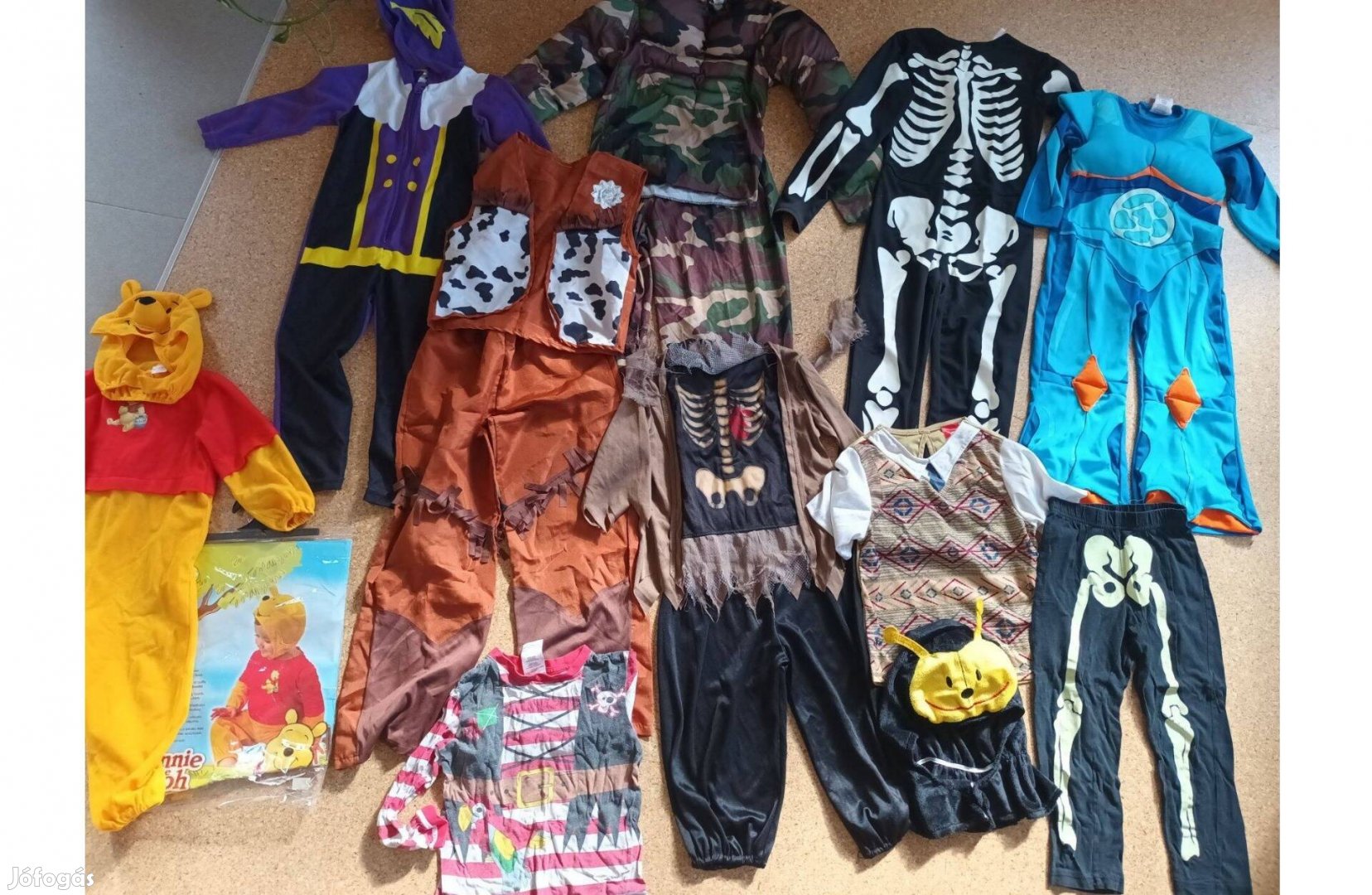 Halloween, farsangi jelmez 2, 3,4,5,6 éves-140cm