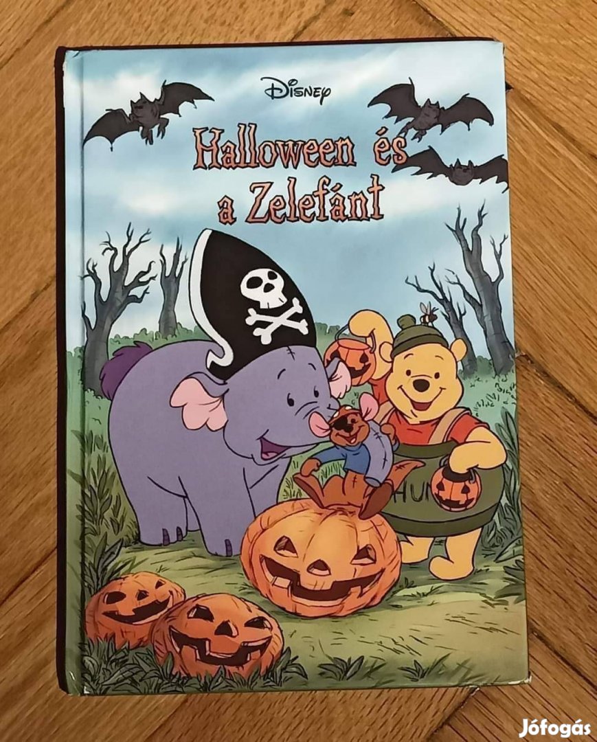 Halloween és a Zelefánt Disney Micimackó könyv 