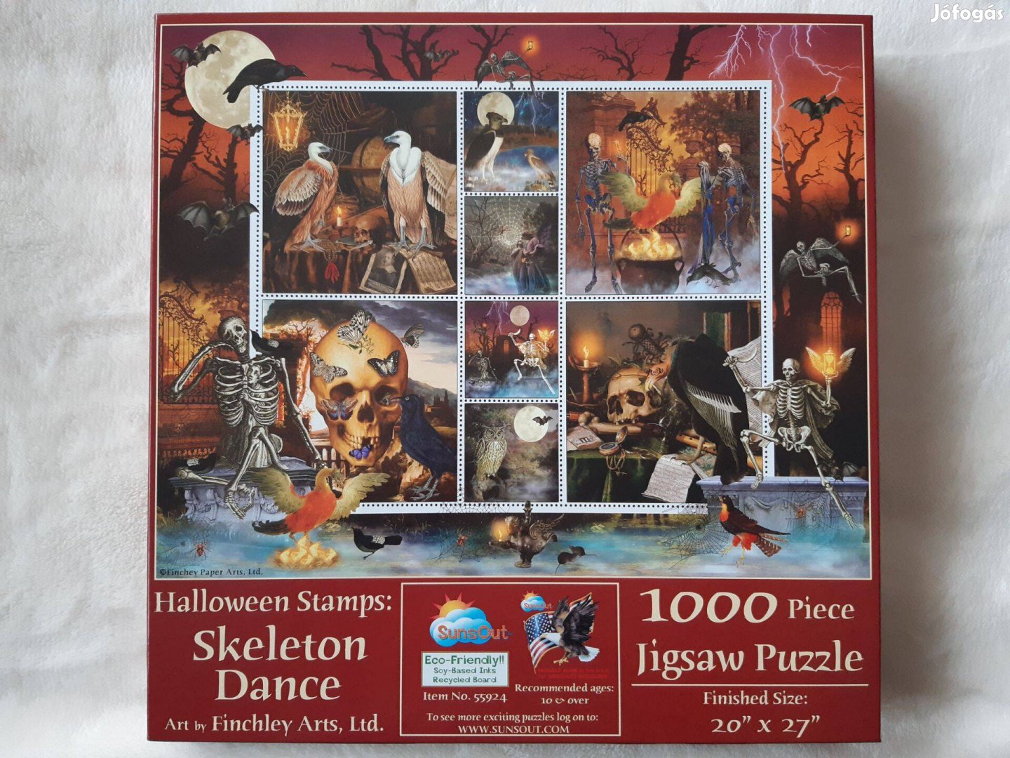 Halloween puzzle, 1000 db-os