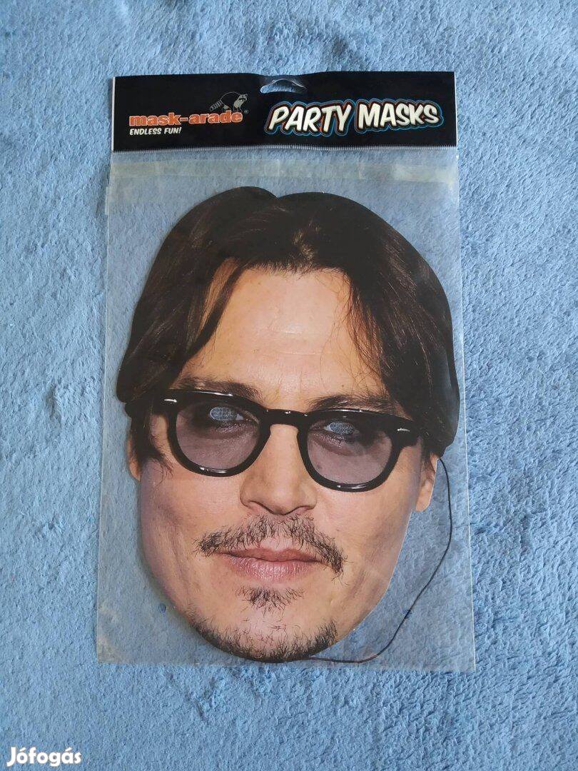 Halloween-re! Johnny Depp papír álarc, maszk