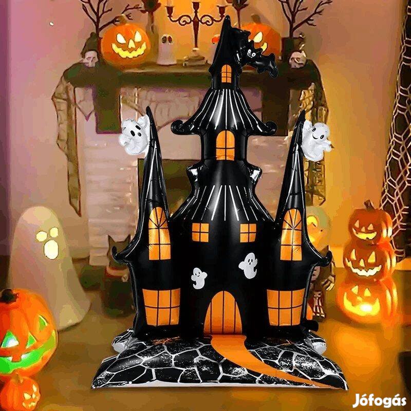 Halloween szellemkastély fólia lufi 150cm