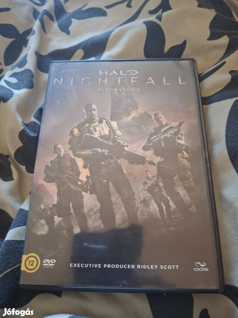 Halo Nightfall Alkonyzóna DVD Film Magyar szinkronos