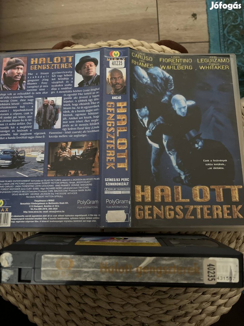 Halott gengszterek vhs