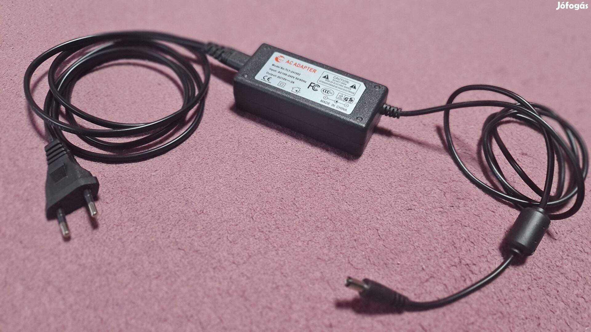 Hálózati Adapter 15V 2A