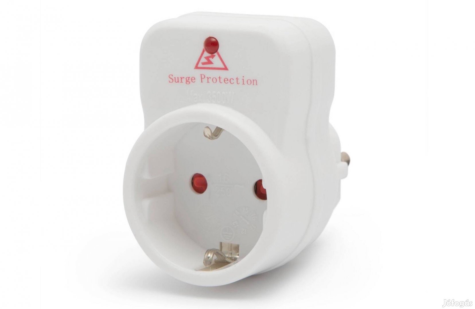 Hálózati Fali túlfeszültség ellen védő dugalj 250V 16A