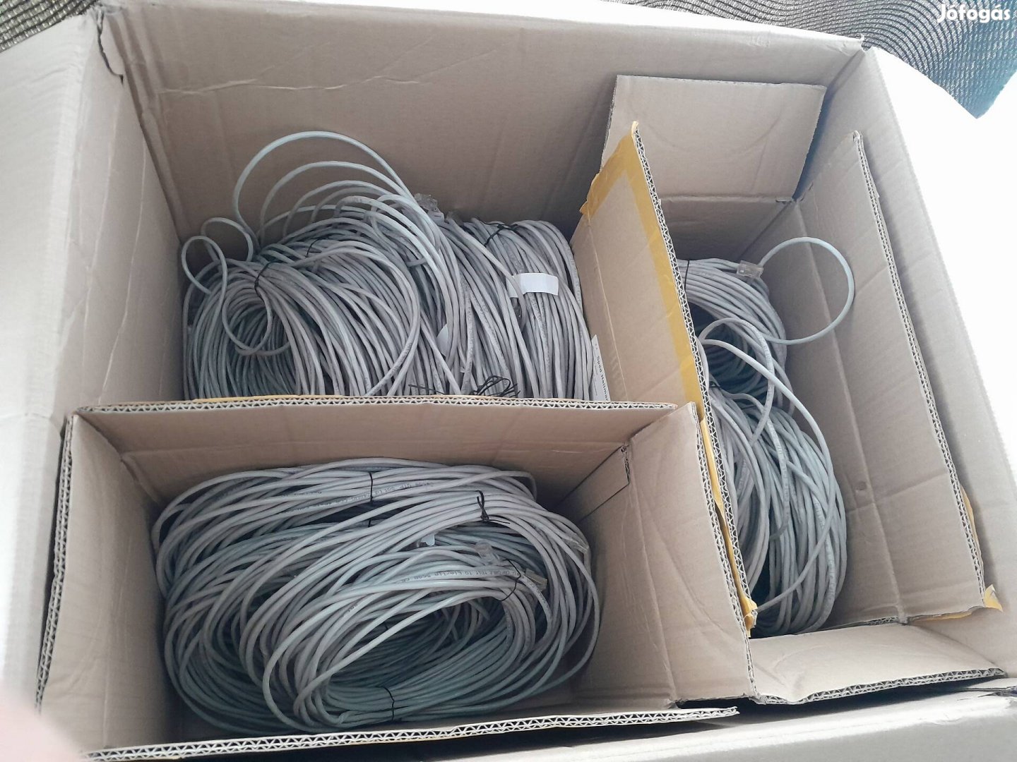 Halozati kabel elvihető 6 db 40mes