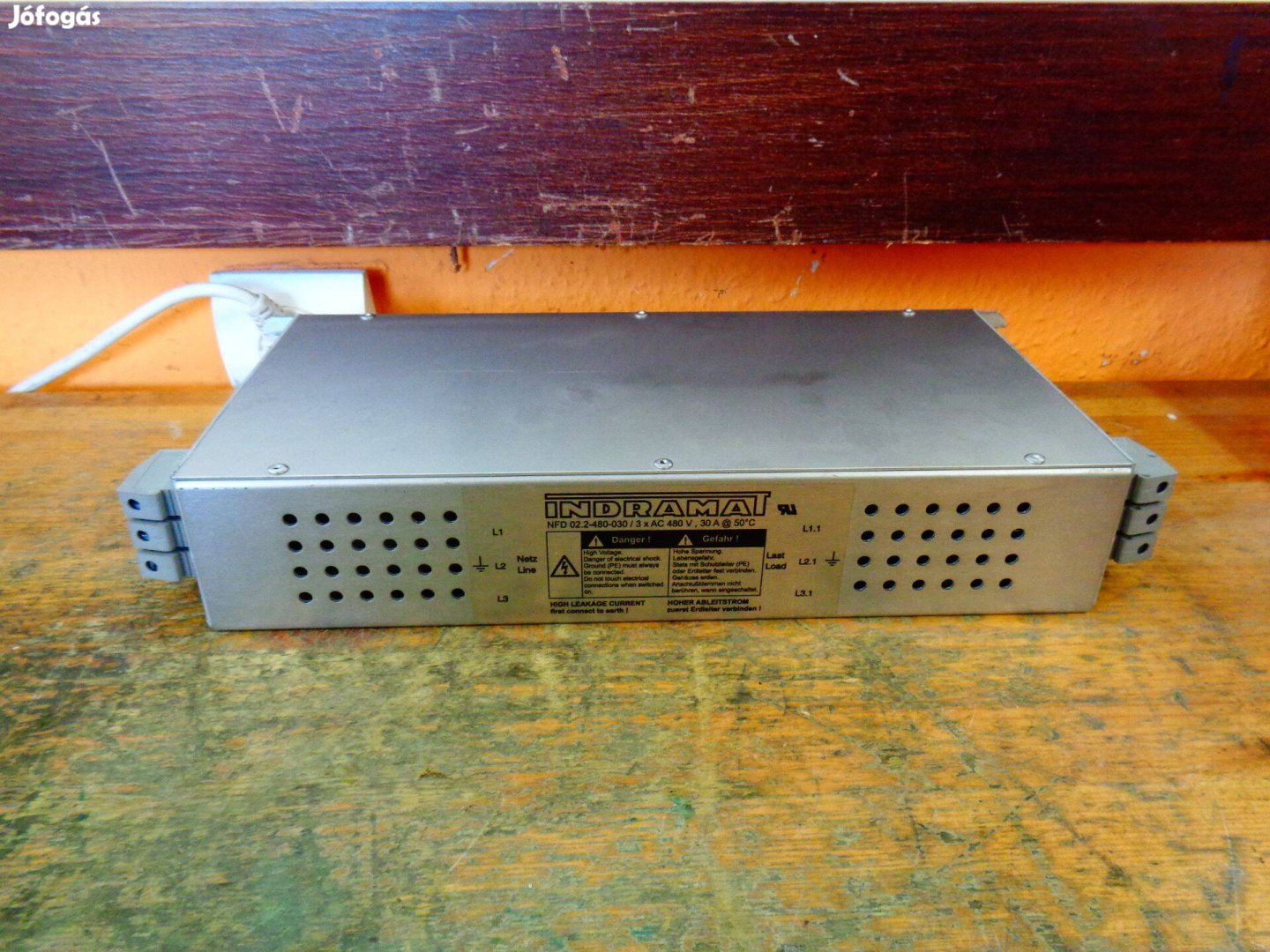 Hálózati szűrő 3 fázisú zavarszűrő Indramat 6170