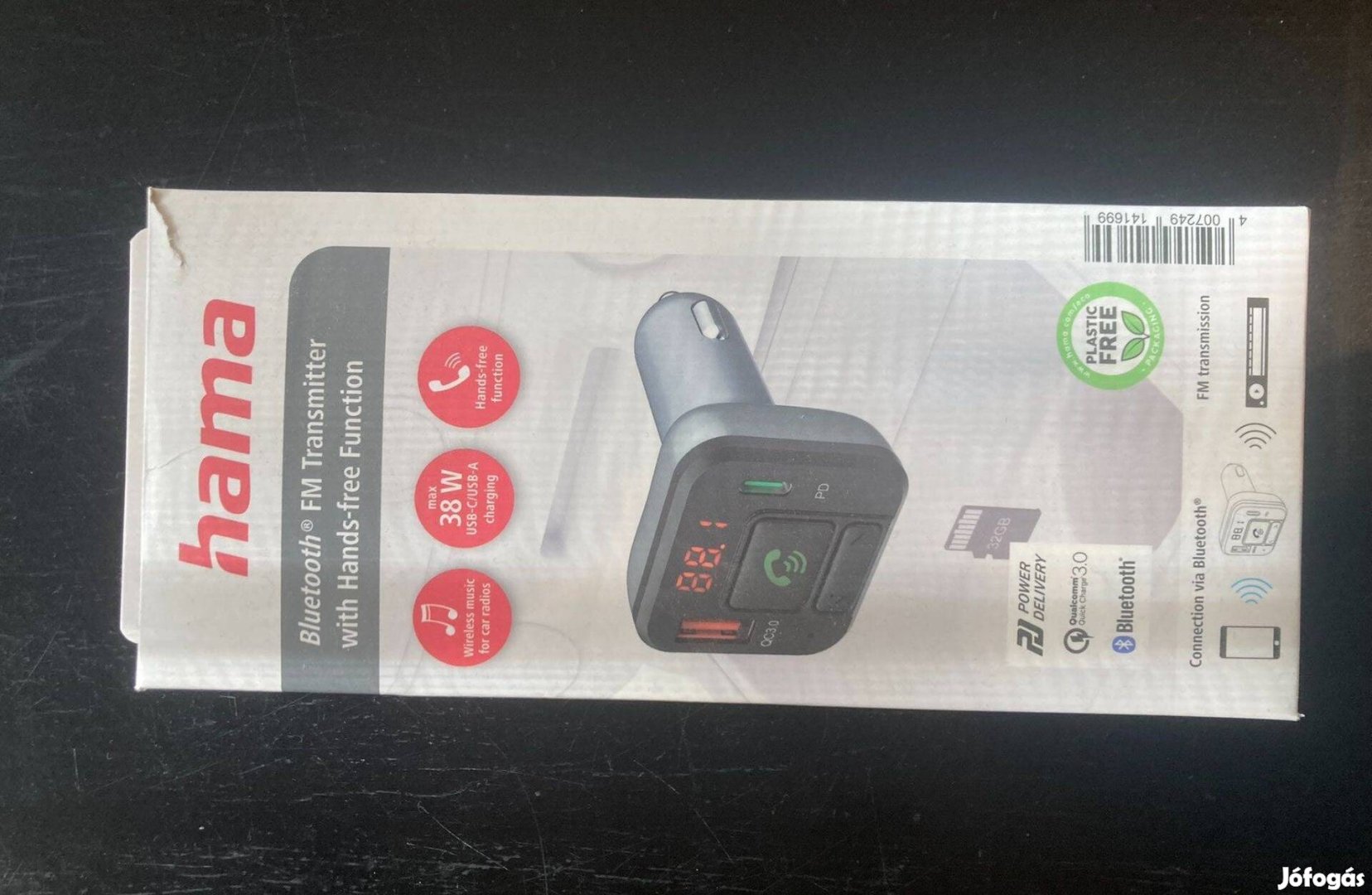 Hama Bluetooth FM transmitter eladó