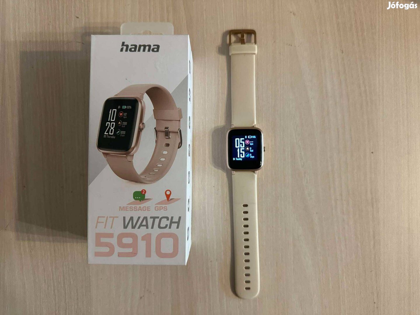 Hama Fit Watch 5910 37mm Rosegold Okosóra Garis !