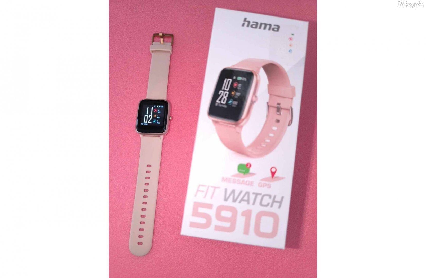 Hama Fit Watch 5910 okosóra, aktivitásmérő - Garanciális